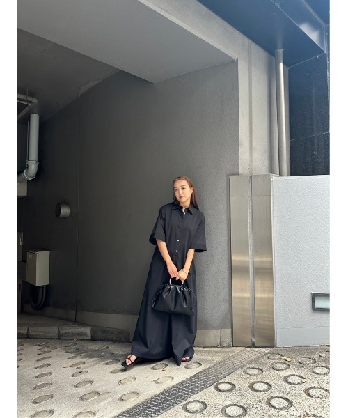 BLACK BY MOUSSY（ブラックバイマウジー）の「shirring mini bag(シャーリングミニバック)（ショルダーバッグ・レディース・カーキ/ブラック・FREE）」の11枚目の写真