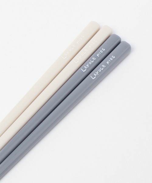 LAKOLE（ラコレ）の「【らこれキッズ】お箸セット / 994354（カトラリー・キッズ・ブルー/アイボリー・FREE）」の7枚目の写真