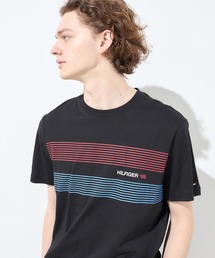 【オンライン限定】【ユニセックス】チェストストライプTシャツ