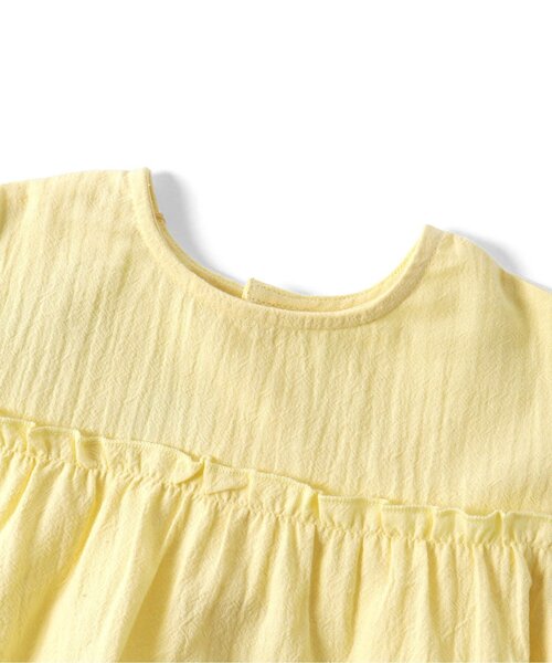 BREEZE（ブリーズ）の「【リンク】ティアードチュニック（チュニック・キッズ・レモンイエロー/ピンク・90/120/100/110/80/130/140）」の11枚目の写真