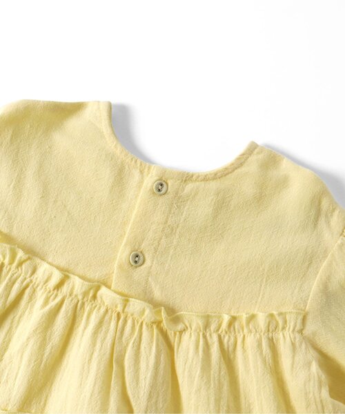 BREEZE（ブリーズ）の「【リンク】ティアードチュニック（チュニック・キッズ・レモンイエロー/ピンク・90/120/100/110/80/130/140）」の12枚目の写真