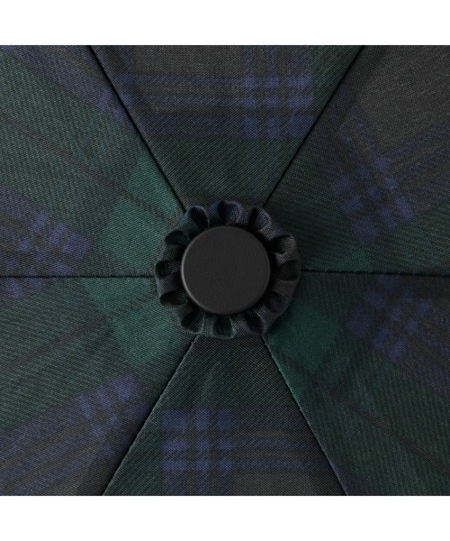 無印良品（ムジルシリョウヒン）の「晴雨兼用　折りたたみ傘　親骨の長さ６０ｃｍ・６本骨（折りたたみ傘・レディース・グリーン系1・60cm）」の3枚目の写真