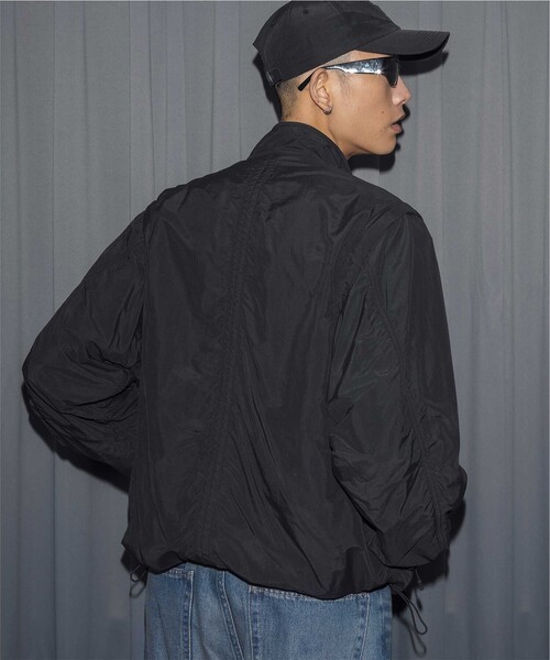 monkey time モンキータイム ワッシャー タフタ ミリタリージャケット MONKEY TIME（モンキータイム）の「＜monkey time＞ タフタ
