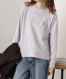 Anna Nicola（アンナニコラ）の「Anna Nicola ロゴ刺繍ダンボールプルオーバー（スウェット）」