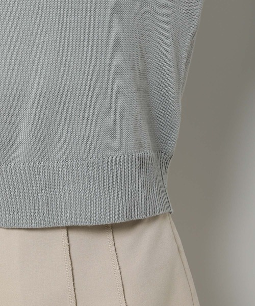 3.3 Field Trip (3.3フィールドトリップ)の「3.3 Field Trip/カラーロゴニット 2103066(ニット/セーター・レディース・ベージュ/グレー・FREE)」の18枚目の写真