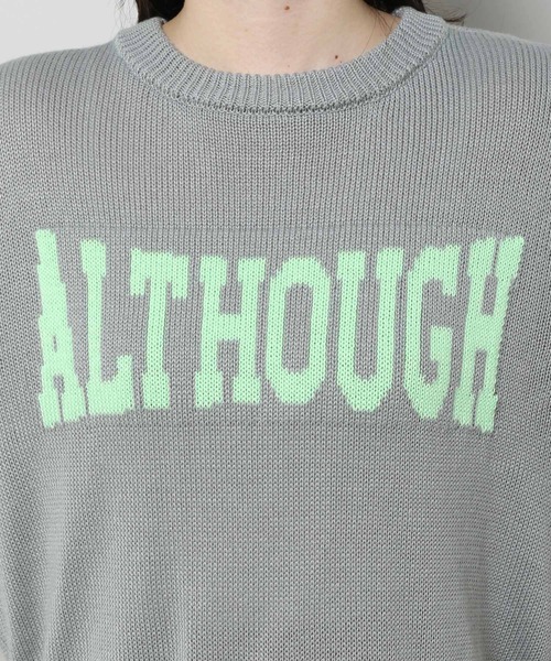 3.3 Field Trip (3.3フィールドトリップ)の「3.3 Field Trip/カラーロゴニット 2103066(ニット/セーター・レディース・ベージュ/グレー・FREE)」の20枚目の写真