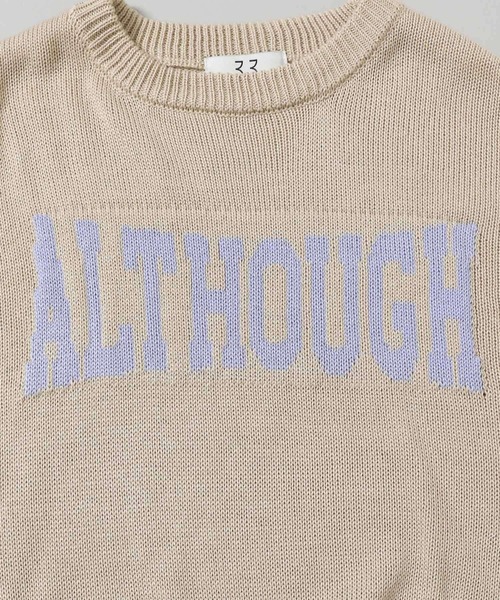 3.3 Field Trip (3.3フィールドトリップ)の「3.3 Field Trip/カラーロゴニット 2103066(ニット/セーター・レディース・ベージュ/グレー・FREE)」の21枚目の写真