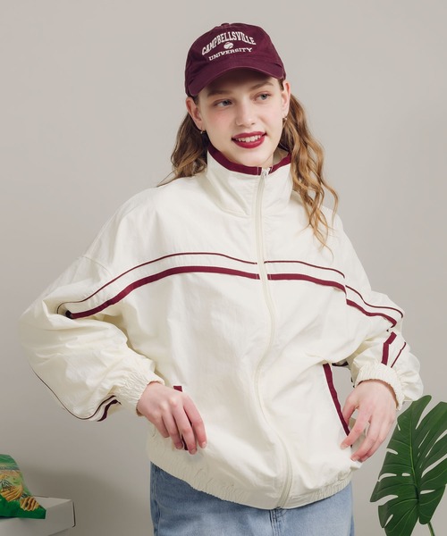 MUHET（ミュエータ）の「ナイロンブルゾン（ブルゾン・レディース・ブラック/アイボリー/ライトグレー/ネイビー・X-LARGE/MEDIUM）」の14枚目の写真