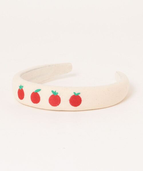 BOBO CHOSES（ボボショーズ）の「Tomato canvas stiff headband（ヘアバンド・キッズ・ベージュ・54/52）」の2枚目の写真