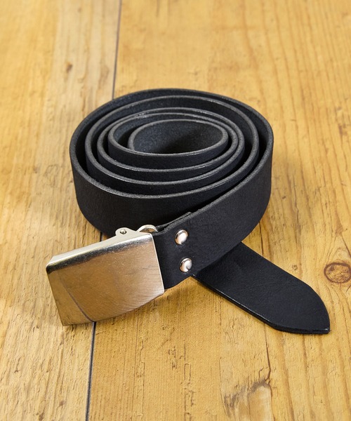 cramp（クランプ）の「Cramp クランプ / 別注バッファローレザーガチャベルト 水牛革レザーベルト / Cr-a101（ベルト・メンズ・ベージュ/ダークブラウン/ブラック・FREE）」の12枚目の写真