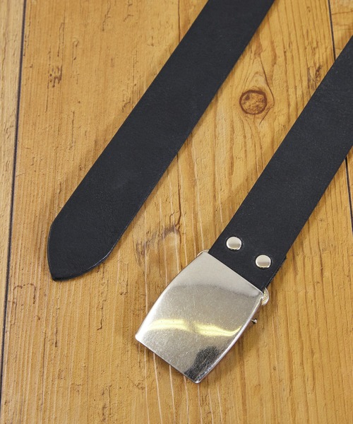 cramp（クランプ）の「Cramp クランプ / 別注バッファローレザーガチャベルト 水牛革レザーベルト / Cr-a101（ベルト・メンズ・ベージュ/ダークブラウン/ブラック・FREE）」の14枚目の写真