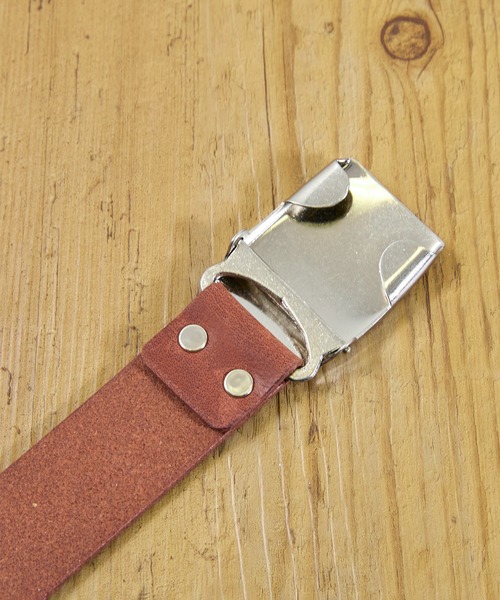 cramp（クランプ）の「Cramp クランプ / 別注バッファローレザーガチャベルト 水牛革レザーベルト / Cr-a101（ベルト・メンズ・ベージュ/ダークブラウン/ブラック・FREE）」の18枚目の写真