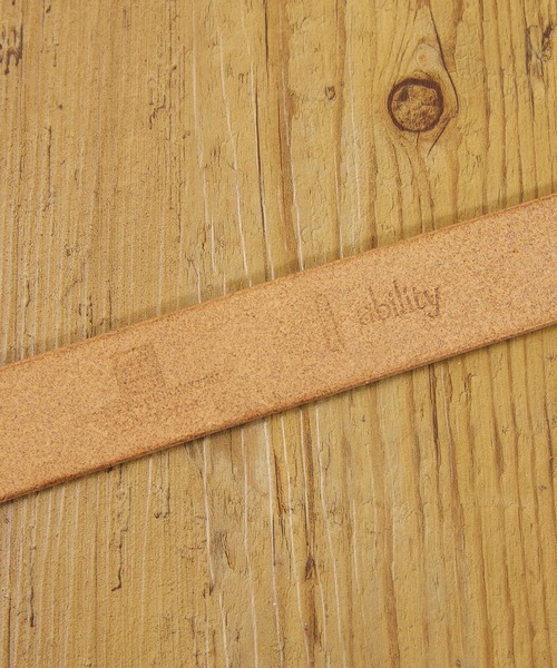 cramp（クランプ）の「Cramp クランプ / 別注バッファローレザーガチャベルト 水牛革レザーベルト / Cr-a101（ベルト・メンズ・ベージュ/ダークブラウン/ブラック・FREE）」の8枚目の写真