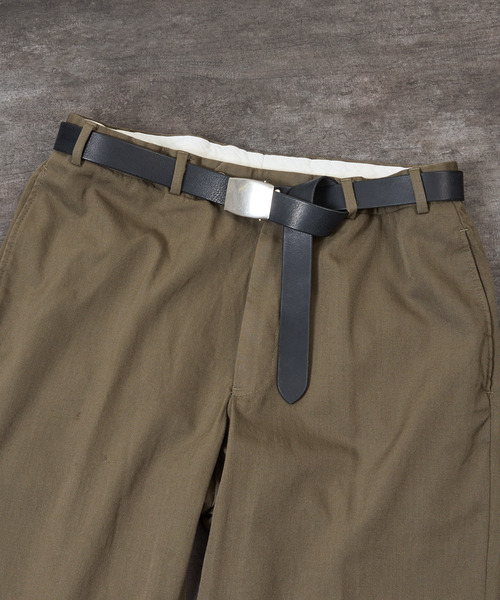 cramp（クランプ）の「Cramp クランプ / 別注バッファローレザーガチャベルト 水牛革レザーベルト / Cr-a101（ベルト・メンズ・ベージュ/ダークブラウン/ブラック・FREE）」の11枚目の写真