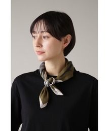 マーガレットハウエル　ストール セール】WINDOWPANE CHECK SCARF（ストール/ショール