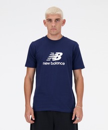 ニューバランス New Balance ショートスリーブTシャツ New Balance Stacked Logo