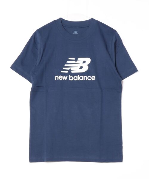 NEW BALANCE（ニューバランス）の「ニューバランス New Balance ショートスリーブTシャツ New Balance Stacked Logo（Tシャツ/カットソー・メンズ・ブラック/ホワイト/ネイビー/ブルー・S/M/L/LL）」の5枚目の写真