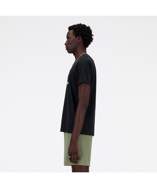 NEW BALANCE（ニューバランス）の「ニューバランス New Balance ショートスリーブTシャツ New Balance Stacked Logo（Tシャツ/カットソー・メンズ・ブラック/ホワイト/ネイビー/ブルー・S/M/L/LL）」の15枚目の写真