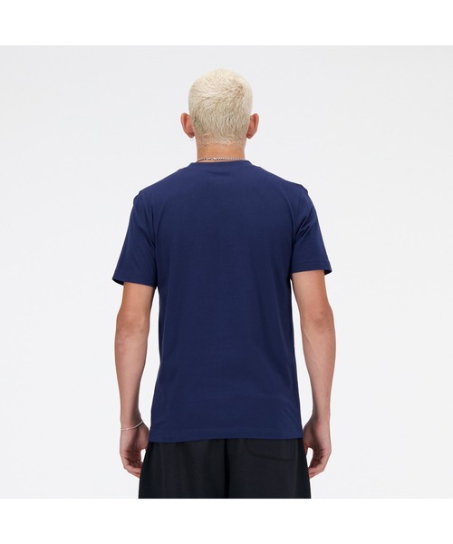 NEW BALANCE（ニューバランス）の「ニューバランス New Balance ショートスリーブTシャツ New Balance Stacked Logo（Tシャツ/カットソー・メンズ・ブラック/ホワイト/ネイビー/ブルー・S/M/L/LL）」の11枚目の写真