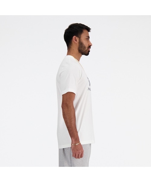 NEW BALANCE（ニューバランス）の「ニューバランス New Balance ショートスリーブTシャツ New Balance Stacked Logo（Tシャツ/カットソー・メンズ・ブラック/ホワイト/ネイビー/ブルー・S/M/L/LL）」の18枚目の写真