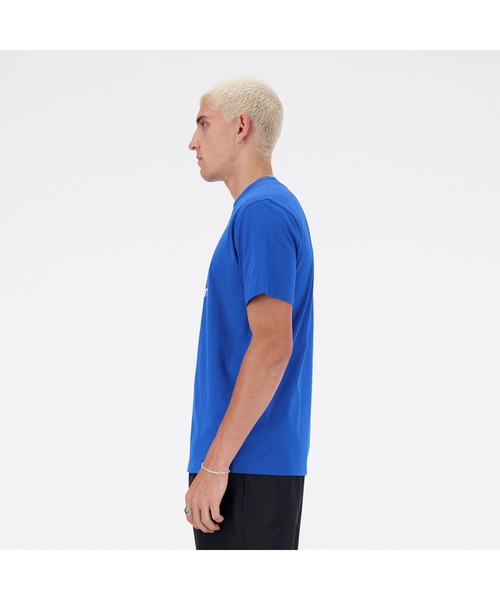 NEW BALANCE（ニューバランス）の「ニューバランス New Balance ショートスリーブTシャツ New Balance Stacked Logo（Tシャツ/カットソー・メンズ・ブラック/ホワイト/ネイビー/ブルー・S/M/L/LL）」の9枚目の写真