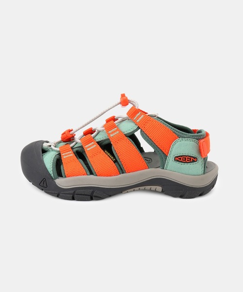 KEEN（キーン）の「【KIDS】【KEEN/キーン】ニューポートパウンドレス（サンダル・キッズ・ライトグリーン/ブルー系その他・18/19.5/20/21）」の5枚目の写真