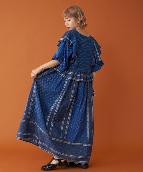 【美品】apolina コーデュロイ ワンピース 2021 Ozz Collection】 ⚜️ Angelo ◇コーディネート