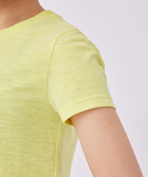 PUMA(プーマ)の「【PUMA】DARE TO クロップドTシャツ(Tシャツ/カットソー・レディース・イエロー/ホワイト/ブラック・M/L)」の14枚目の写真