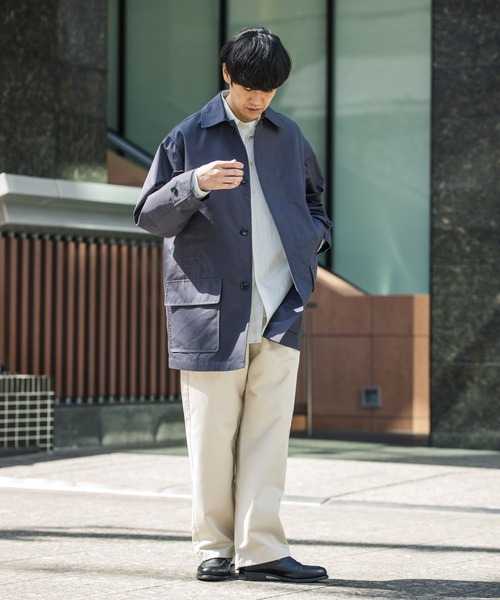 URBAN RESEARCH DOORS（アーバンリサーチドアーズ）の「『イージーケア』『速乾』2タックワイドチノパンツ（その他パンツ・メンズ・ベージュ/ネイビー/オフホワイト・MEDIUM/LARGE）」の10枚目の写真