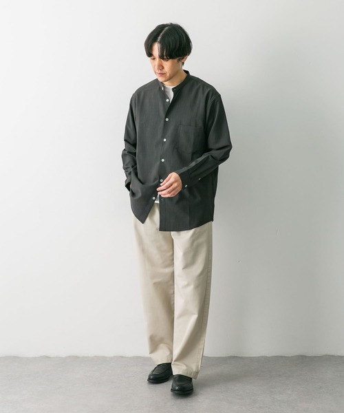 URBAN RESEARCH DOORS（アーバンリサーチドアーズ）の「『イージーケア』『速乾』2タックワイドチノパンツ（その他パンツ・メンズ・ベージュ/ネイビー/オフホワイト・MEDIUM/LARGE）」の16枚目の写真