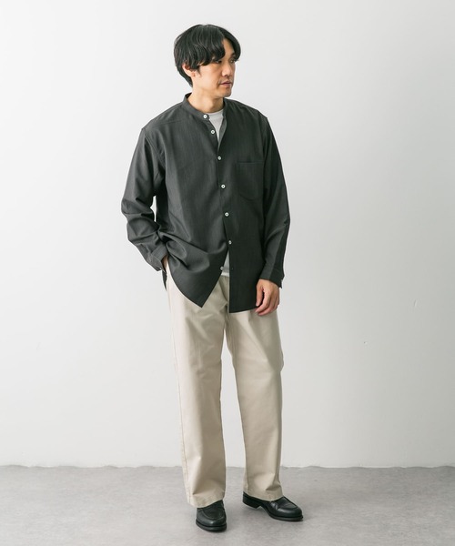 URBAN RESEARCH DOORS（アーバンリサーチドアーズ）の「『イージーケア』『速乾』2タックワイドチノパンツ（その他パンツ・メンズ・ベージュ/ネイビー/オフホワイト・MEDIUM/LARGE）」の17枚目の写真