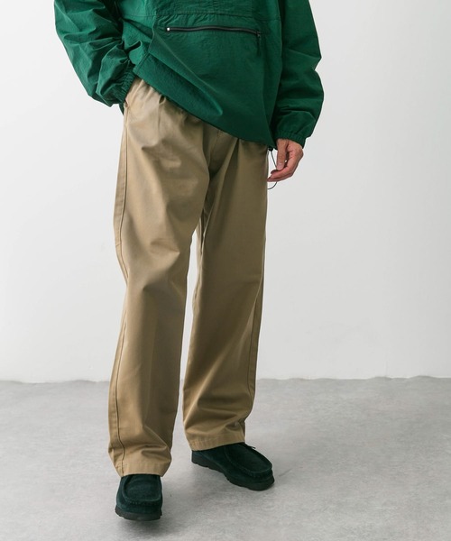 URBAN RESEARCH DOORS（アーバンリサーチドアーズ）の「『イージーケア』『速乾』2タックワイドチノパンツ（その他パンツ・メンズ・ベージュ/ネイビー/オフホワイト・MEDIUM/LARGE）」の19枚目の写真