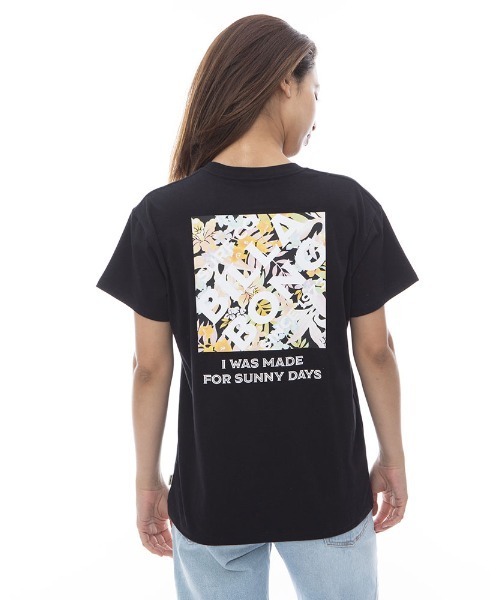 セール】BILLABONG レディース SQUARE LOGO TEE Tシャツ 【2024