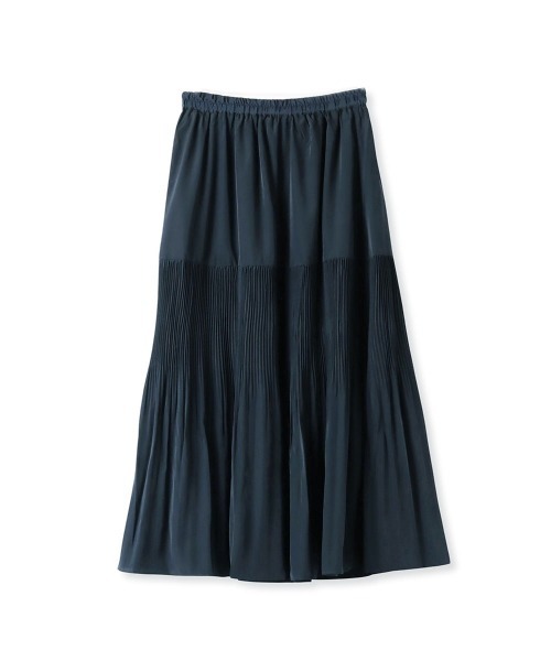 セール】プリーツ切替スカート《手洗い可能》（スカート）｜ENIM BY