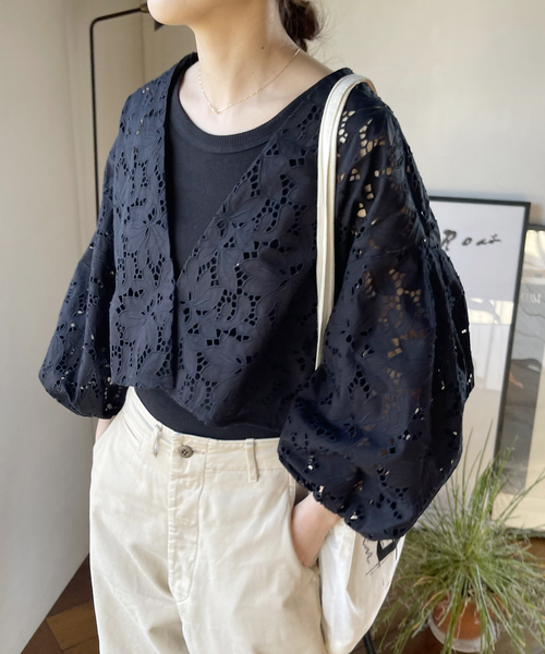 TICCA（ティッカ）の「【TICCA / ティッカ】フラワーレースジャケット