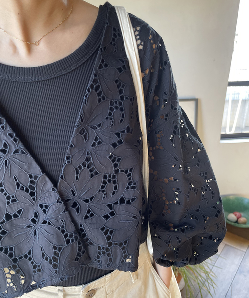TICCA（ティッカ）の「【TICCA / ティッカ】フラワーレースジャケット