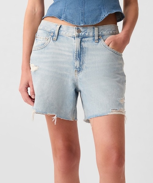 セール】4インチ ローストライド ショートパンツ（デニムパンツ）｜GAP