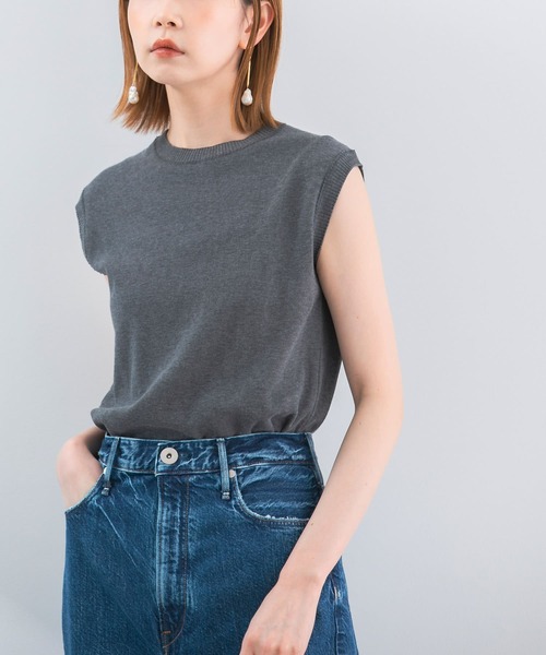 URBAN RESEARCH ROSSO WOMEN(アーバンリサーチ ロッソ)の「GICIPI OPALE(ニット/セーター・レディース・ホワイト/チャコールグレー/ネイビー/グリーン系その他/ラベンダー・1)」の3枚目の写真