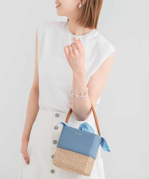 URBAN RESEARCH ROSSO WOMEN(アーバンリサーチ ロッソ)の「GICIPI OPALE(ニット/セーター・レディース・ホワイト/チャコールグレー/ネイビー/グリーン系その他/ラベンダー・1)」の8枚目の写真