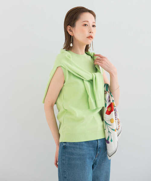 URBAN RESEARCH ROSSO WOMEN(アーバンリサーチ ロッソ)の「GICIPI OPALE(ニット/セーター・レディース・ホワイト/チャコールグレー/ネイビー/グリーン系その他/ラベンダー・1)」の10枚目の写真