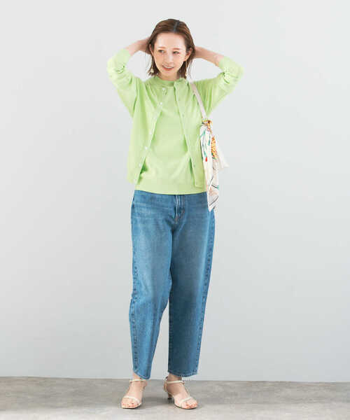 URBAN RESEARCH ROSSO WOMEN(アーバンリサーチ ロッソ)の「GICIPI OPALE(ニット/セーター・レディース・ホワイト/チャコールグレー/ネイビー/グリーン系その他/ラベンダー・1)」の14枚目の写真