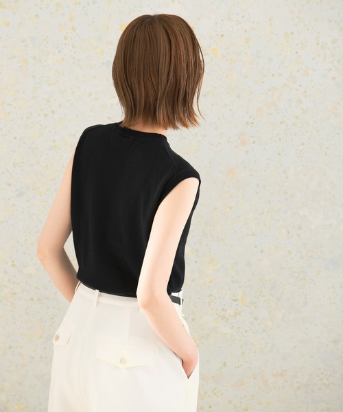 URBAN RESEARCH ROSSO WOMEN(アーバンリサーチ ロッソ)の「GICIPI OPALE(ニット/セーター・レディース・ホワイト/チャコールグレー/ネイビー/グリーン系その他/ラベンダー・1)」の15枚目の写真