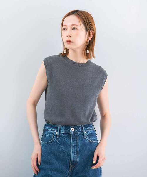 URBAN RESEARCH ROSSO WOMEN(アーバンリサーチ ロッソ)の「GICIPI OPALE(ニット/セーター・レディース・ホワイト/チャコールグレー/ネイビー/グリーン系その他/ラベンダー・1)」の17枚目の写真