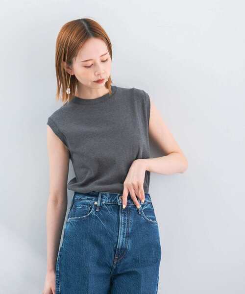 URBAN RESEARCH ROSSO WOMEN(アーバンリサーチ ロッソ)の「GICIPI OPALE(ニット/セーター・レディース・ホワイト/チャコールグレー/ネイビー/グリーン系その他/ラベンダー・1)」の18枚目の写真