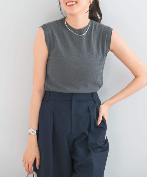 URBAN RESEARCH ROSSO WOMEN(アーバンリサーチ ロッソ)の「GICIPI OPALE(ニット/セーター・レディース・ホワイト/チャコールグレー/ネイビー/グリーン系その他/ラベンダー・1)」の21枚目の写真