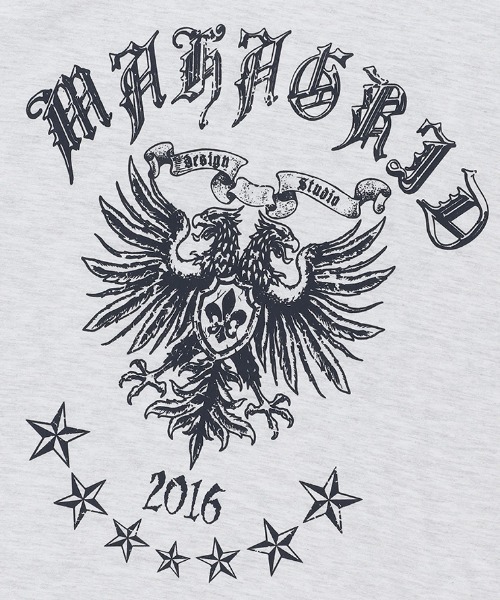 『mahagrid/マハグリッド』 EAGLE CREST RAGLAN TEE/イーグルラグラン Tシャツ(Tシャツ/カットソー)|MAHAGRID(マハグリッド) 『mahagrid/マハグリッド』 EAGLE CREST RAGLAN TEE/イーグルラグラン Tシャツ(Tシャツ/カットソー)|MAHAGRID(マハグリッド)