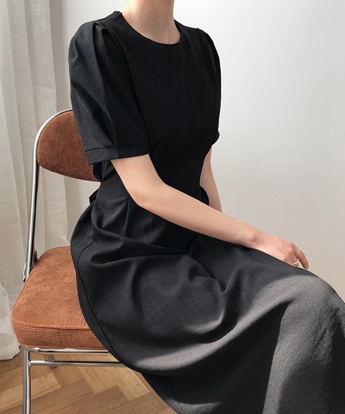 Miniministore(ミニミニストア)の「夏 ロングワンピース レディース(ワンピース・レディース・ブラック/ブルー/アイボリー・L/M)」の4枚目の写真