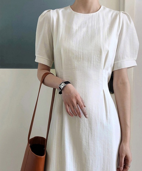 Miniministore(ミニミニストア)の「夏 ロングワンピース レディース(ワンピース・レディース・ブラック/ブルー/アイボリー・L/M)」の7枚目の写真