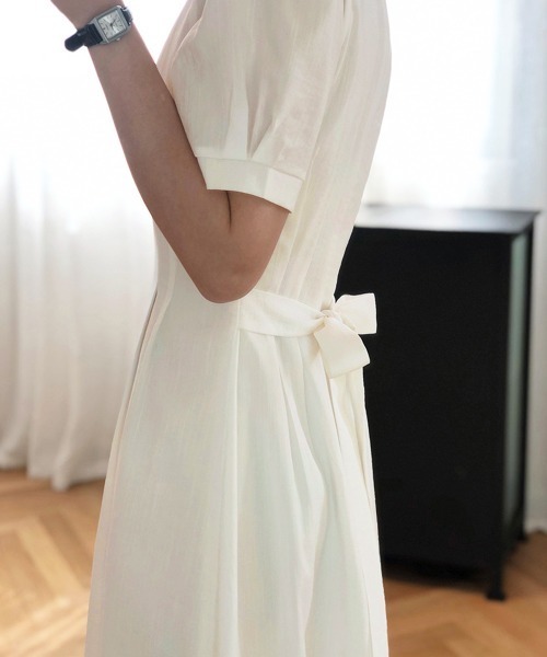 Miniministore(ミニミニストア)の「夏 ロングワンピース レディース(ワンピース・レディース・ブラック/ブルー/アイボリー・L/M)」の8枚目の写真
