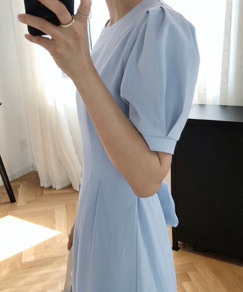 Miniministore(ミニミニストア)の「夏 ロングワンピース レディース(ワンピース・レディース・ブラック/ブルー/アイボリー・L/M)」の13枚目の写真